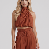 Conjunto de pantalón Kassia - Rojo