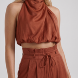 Conjunto de pantalón Kassia - Rojo