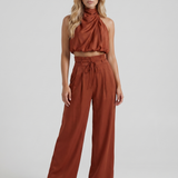 Conjunto de pantalón Kassia - Rojo